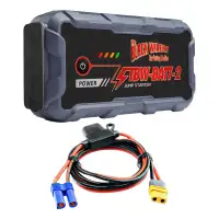 Black Widow Power Pack Bundle with Portable Battery & Connector