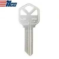 ILCO KW1-NP Kwiset Key Blank Nickle Plated