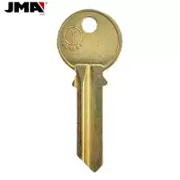 JMA Metal Key Brass Y1 999 5-Pin Yale Key YA-41DE