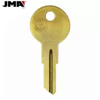 JMA Mechanical Metal Head Key Brass Finish Y11 / 9114 Yale Cabinet YA-44DE
