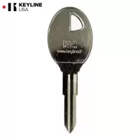 Mechanical Double-Sided Metal Head Key For Nissan DA31 X210