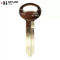 Mechanical Single-Sided 5-Cut Metal Head Key For Ford Lincoln Mercury H50 S1167FD