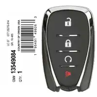 Chevrolet Keyless Entry Flip Key Remote FOB – KR55WK50073 – Fits 2012-2019 Sonic & More 3 thumbnail image