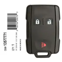 2014-2022 Chevrolet, GMC Keyless Entry Remote Key 13577771 M3N-32337100 3 Button