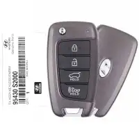 2018-2020 Hyundai Santa Fe Flip Remote Key 95430-S2000 TQ8-RKE-4F39 4 Button