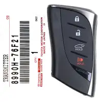 2024-2025 Lexus UX Hybrid (UX250h - UX300h) Smart Remote Key 8990H-76F20 HYQ14FLC 4 Button
