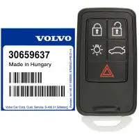 2008-2018 Volvo Smart Remote Key 30659637 KR55WK49264 5 Button