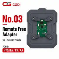 CGDI No.03 Remote Free Adapter for Chevrolet & GMC HYQ1EA / HYQ1ES / HYQ1AA — for CGDI K2 & AutoKeyUnlocker Mini KR