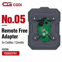 CGDI No.05 Remote Free Adapter for Cadillac & Corvette YG0G20TB1 — for CGDI K2 & AutoKeyUnlocker Mini KR