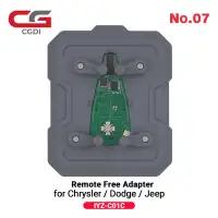 CGDI No.07 Remote Free Adapter for Chrysler / Dodge / Jeep IYZ-C01C — for CGDI K2 & AutoKeyUnlocker Mini KR