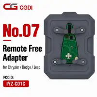 CGDI No.07 Remote Free Adapter for Chrysler / Dodge / Jeep IYZ-C01C — for CGDI K2 & AutoKeyUnlocker Mini KR