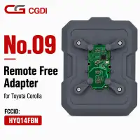 CGDI No.09 Remote Free Adapter for Toyota Corolla HYQ14FBN — for CGDI K2 & AutoKeyUnlocker Mini KR