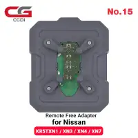 CGDI No.15 Remote Free Adapter for Nissan KR5TXN1 / XN3 / XN4 / XN7 — for CGDI K2 & AutoKeyUnlocker Mini KR