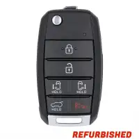 2015-2018 KIA Sedona Flip Remote Key  95430-A9300 TQ8-RKE-4F21 6 Button Refurbished
