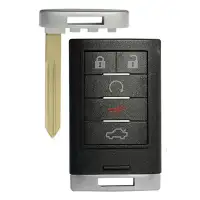 Smart Remote Shell Proximity Key For Cadillac 5 Buttons
