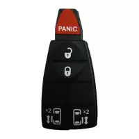 Remote Key Rubber Pad for Chrysler Jeep Dodge 5 Buttons