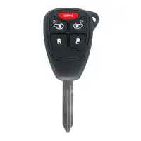 Remote Head Key Shell for Chrysler, Dodge 5 Button With Sliding Door OHT692427AA M3N5WY72XX