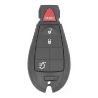 Remote Fobik Key Case For Chrysler Jeep Dodge SUV Type 4 Button