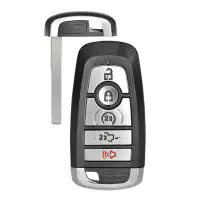 Smart Remote Shell for Ford F-Series 5 Button with Blade HU101