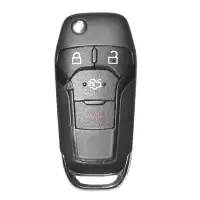 Flip Remote Key Shell For Ford Fusion 3+1 Button