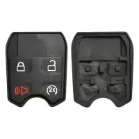 Remote Head Key Rubber Pad for Ford 4 Buttons with Remote Start