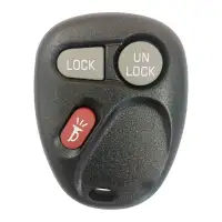 Keyless Entry Remote Key Shell for GM 3 Button for FCCID KOBLEAR1XT, KOBUT1BT