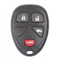 Keyless Entry Remote Key Shell for GM 4 Button Sliding Door KOBGT04A
