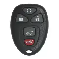 Keyless Entry Remote Key Shell for GM 5 Button Remote Strat OUC60270 OUC60221
