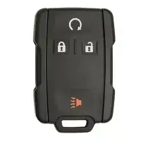 Keyless Entry Remote Key Shell for Chevrolet, GM 4 Button M3N-32337200 Black