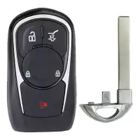 Smart Remote Key Shell for Buick 4 Button Hatch for FCCID: HYQ4AA