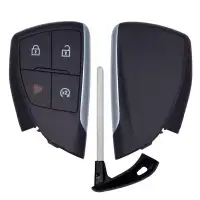 Smart Remote Key Shell for Chevrolet 4 Button Remote Start FCCID: YGOG21TB2