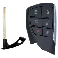Smart Remote Key Shell for Chevrolet Tahoe, Suburban 6 Button FCCID: YG0G21TB2