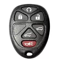 Remote Key Fob Shell For Chevrolet GMC 5+1 Button