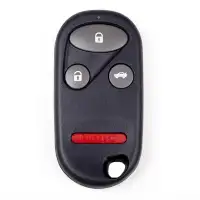 Remote Key Shell For Honda Accord 4 Buttons