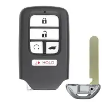 Smart Remote Key shell for Honda 5 Button With Remote Start Button SUV
