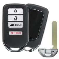 Smart Remote Key Shell For Honda 4 Button with Blade HON66 With Hold