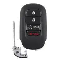 Smart Remote Key Shell for Honda 4 Button With Remote Start Button