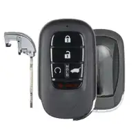Smart Remote Key Shell for 2022 Honda Pilot, HR-V, CR-V 5 Button With Remote Start