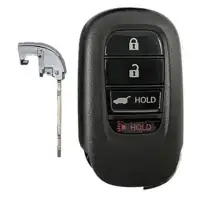 Smart Remote Key Shell for Honda Civic 4 Button SUV FCCID: KR5TP-4