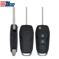 ILCO Flip Remote Key Shell for 2015-2020 Ford 3 Button SHELL-FORD-FLIP3B1