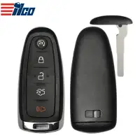 ILCO Smart Remote Key Shell for 2012-2020 Ford 5 Button SHELL-FORD-PRX5B2