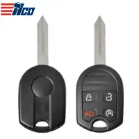ILCO Remote Head Key Shell for 2007-2015 Ford 4 Button SHELL-FORD-RHK4B1