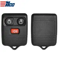 ILCO Keyless Remote Key Shell for 1998-2010 Ford 3 Button SHELL-FORD-RKE3B1