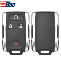 ILCO Keyless Remote Key Shell for 2014-2019 GMC 4 Button SHELL-GM-RKE4B2