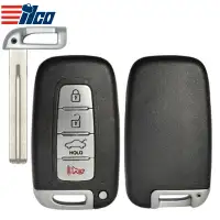 ILCO Smart Remote Key Shell for 2009-2014 Hyundai 4 Button SHELL-HYUN-PRX4B1