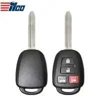 ILCO Remote Head Key Shell for 2013-2018 Toyota RAV4 4 Button SHELL-TOY-RHK4B2