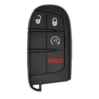 Smart Remote Key Shell for Jeep Compass 4 Button Remote Start M3N-40821302