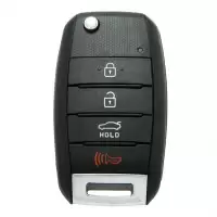 Flip Remote Key Shell For Kia 4 Button