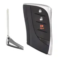 Remote Key Shell for Lexus UX250H Smart Remote Key 4 Button With Emergency key