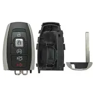 Smart Remote Key Shell for Lincoln 5 Button Sedan M3N-A2C940780